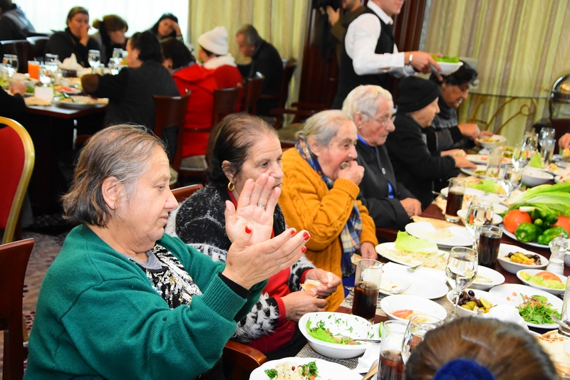 Hilton Beirut Metropolitan Palace's Christmas lunch for the elderly people